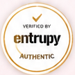 Verified by Entrupy authentic badge