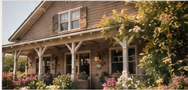 A welcoming future sanctuary farmhouse